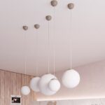 Lampa wisząca UGO 40 taupe