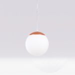 Lampa wisząca UGO 20 ochra czerwona