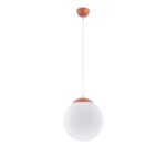 Lampa wisząca UGO 30 ochra czerwona