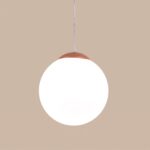 Lampa wisząca UGO 30 ochra czerwona