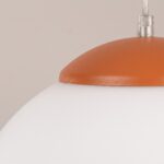 Lampa wisząca UGO 30 ochra czerwona
