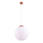Lampa wisząca UGO 40 ochra czerwona