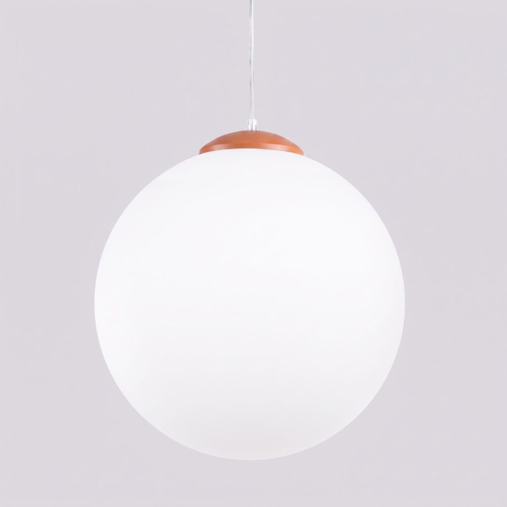 Lampa wisząca UGO 40 ochra czerwona