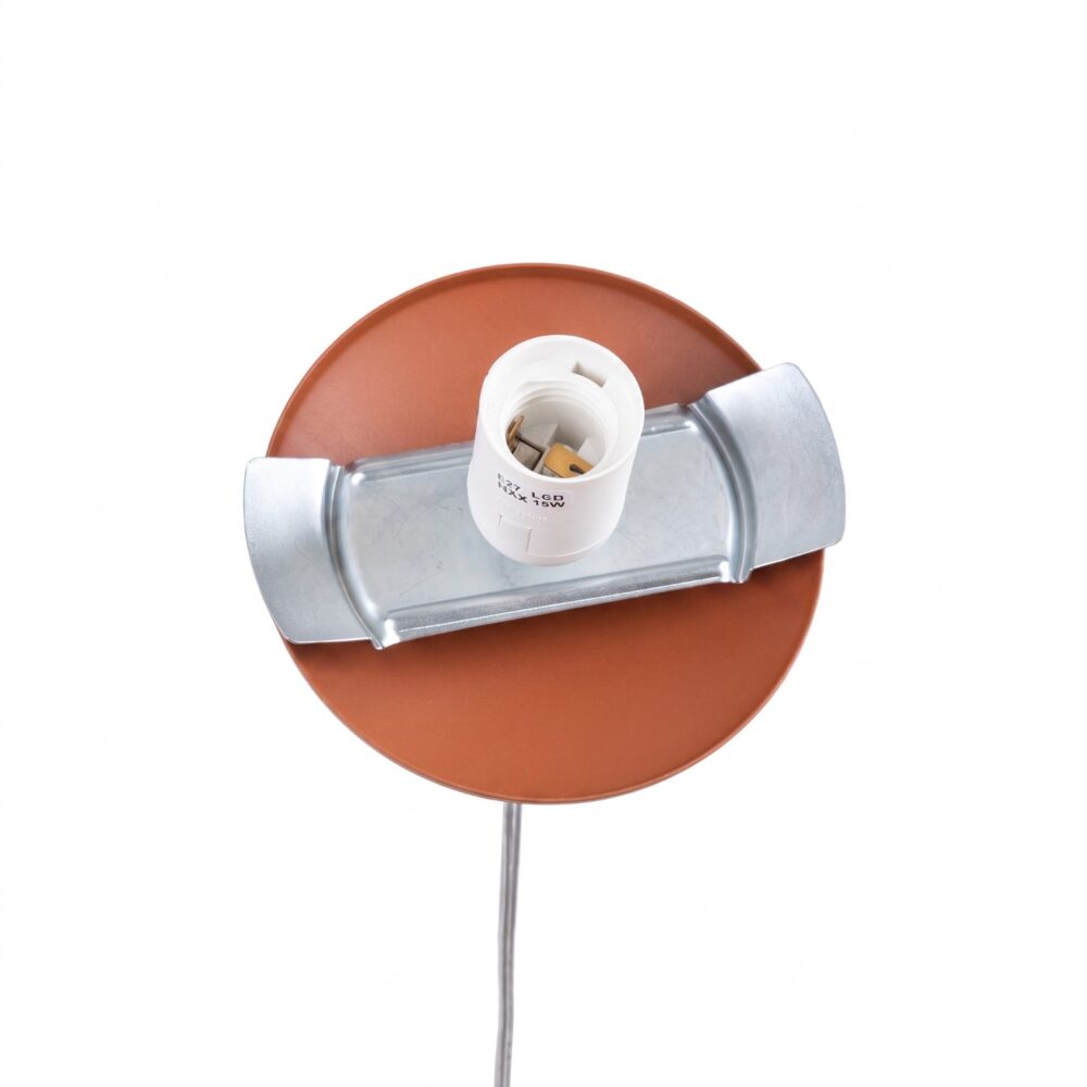 Lampa wisząca UGO 40 ochra czerwona