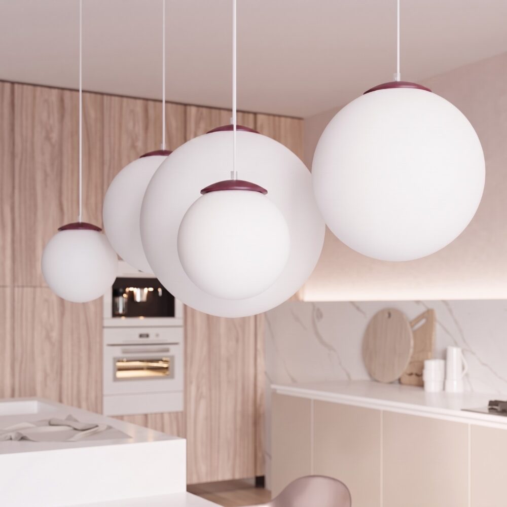 Lampa wisząca UGO 20 burgund