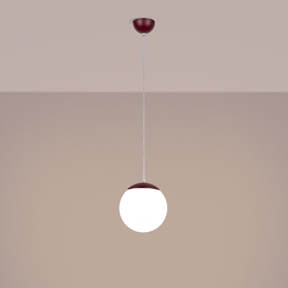 Lampa wisząca UGO 20 burgund