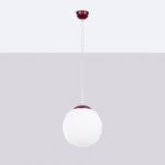 Lampa wisząca UGO 30 burgund