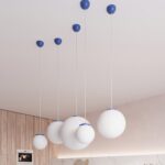 Lampa wisząca UGO 20 ultramaryna