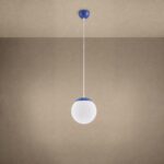 Lampa wisząca UGO 20 ultramaryna