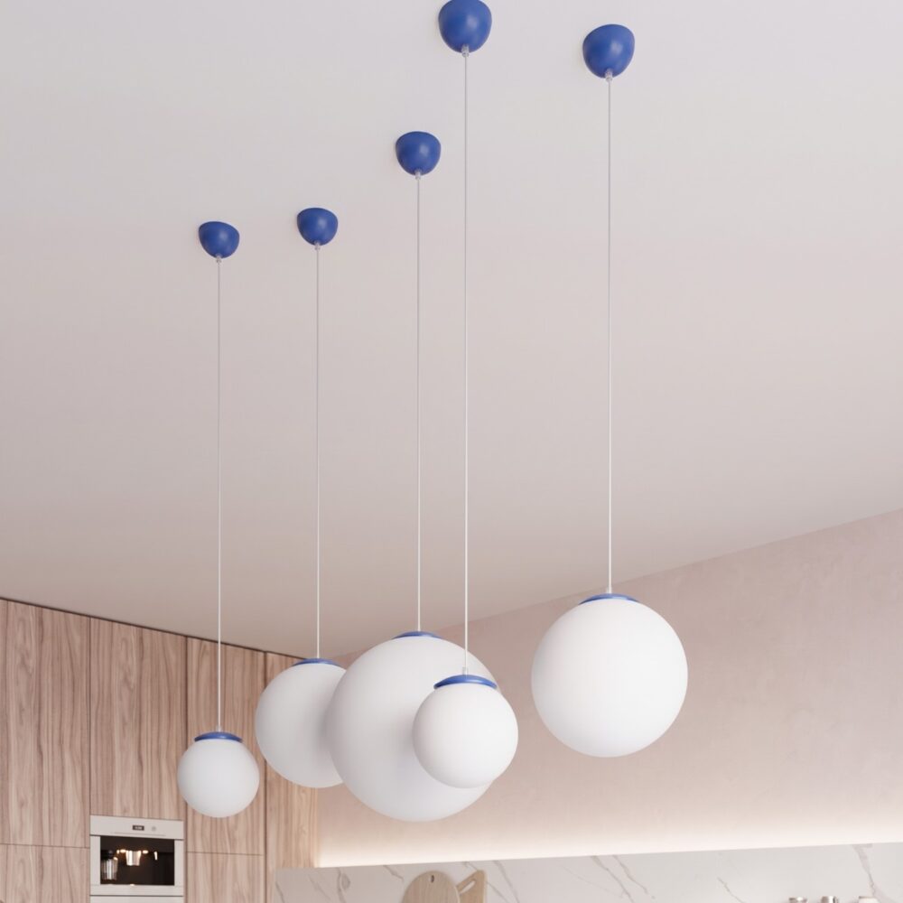 Lampa wisząca UGO 40 ultramaryna