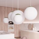 Lampa wisząca UGO 30 zielona oliwka