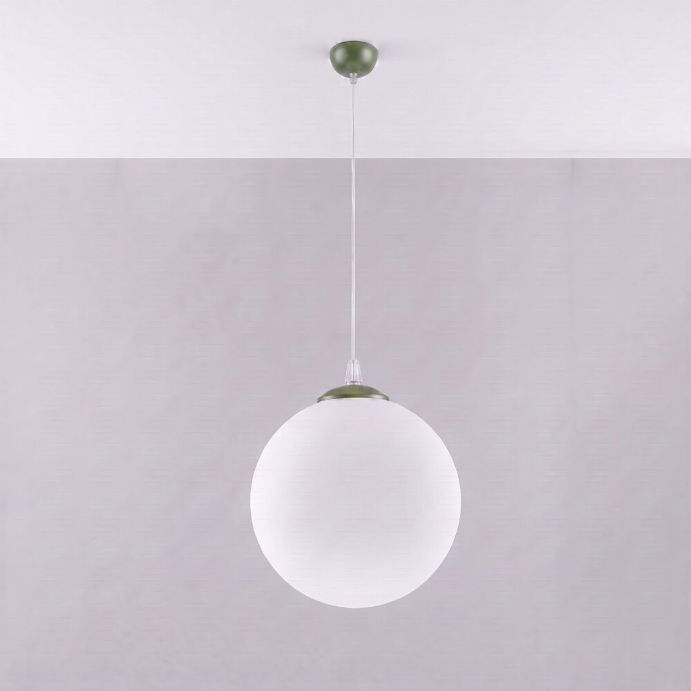 Lampa wisząca UGO 30 zielona oliwka
