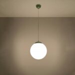Lampa wisząca UGO 30 zielona oliwka
