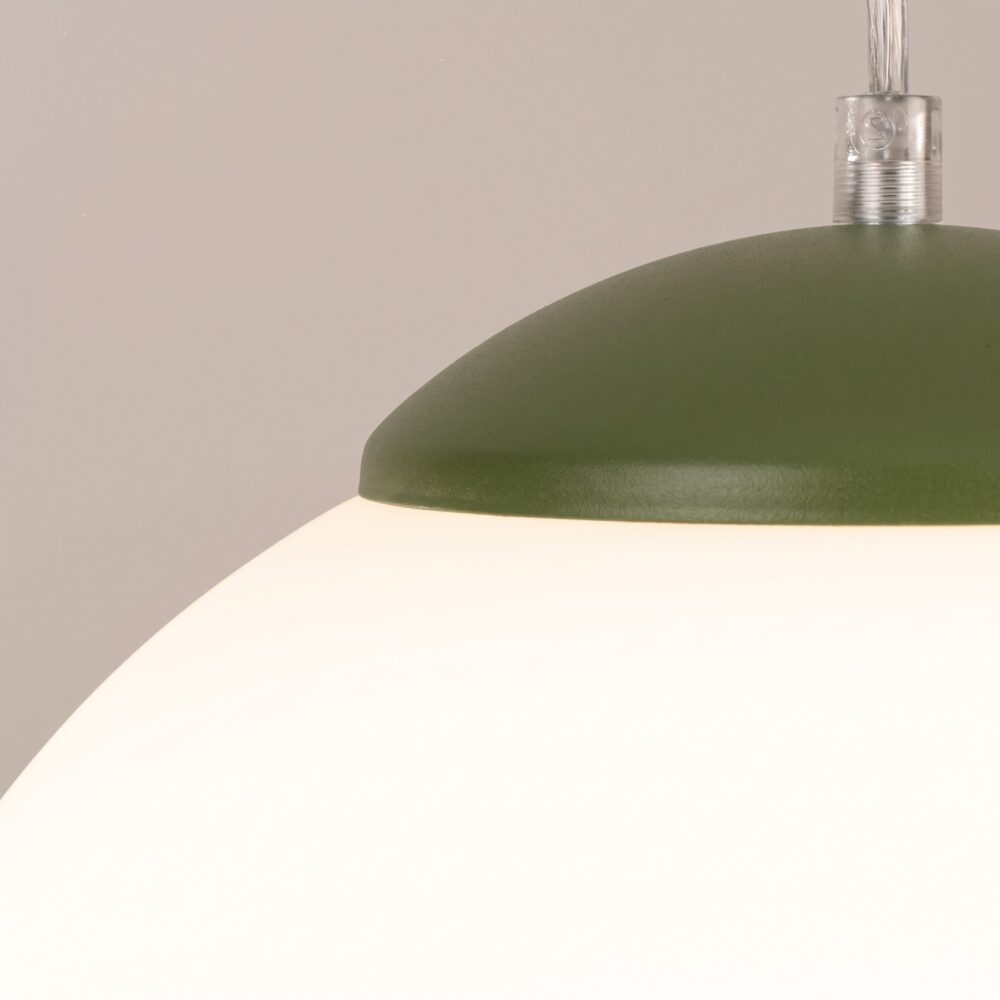 Lampa wisząca UGO 30 zielona oliwka