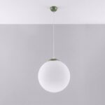 Lampa wisząca UGO 40 zielona oliwka