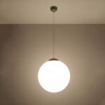 Lampa wisząca UGO 40 zielona oliwka