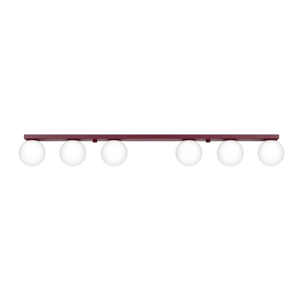 Plafon YOLI 6 burgund