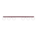 Plafon YOLI 6 burgund