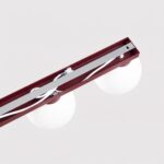 Plafon YOLI 6 burgund