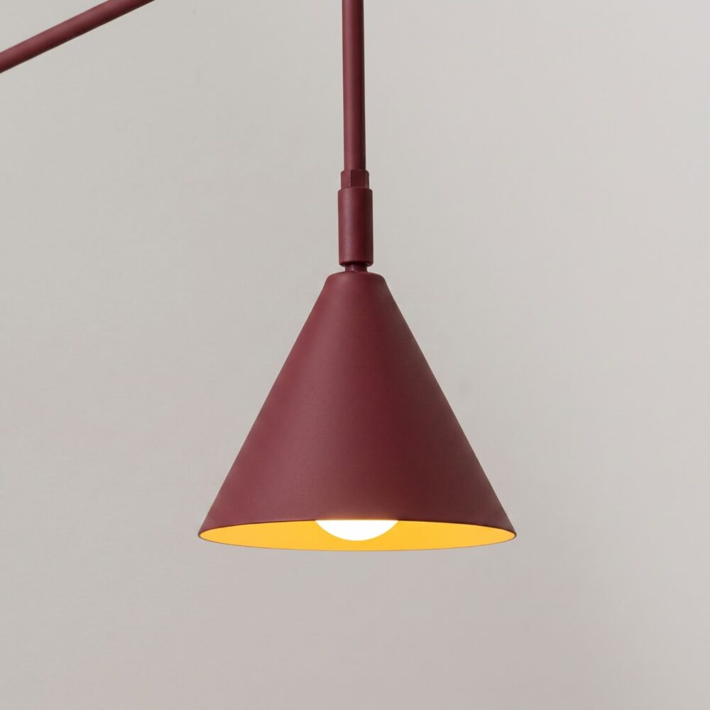 Kinkiet NOX burgund