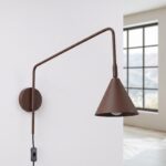 Kinkiet NOX brązowy