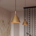 Lampa wisząca NOX 25 złota