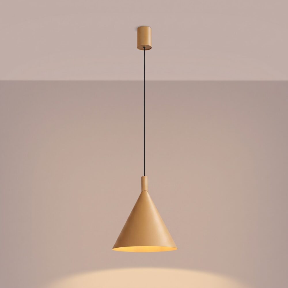 Lampa wisząca NOX 25 złota