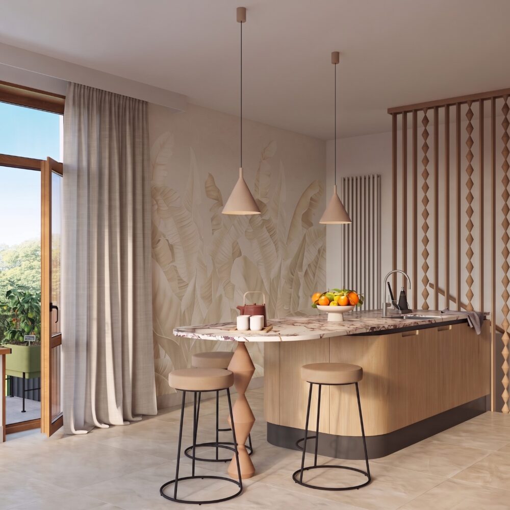 Lampa wisząca NOX 25 taupe