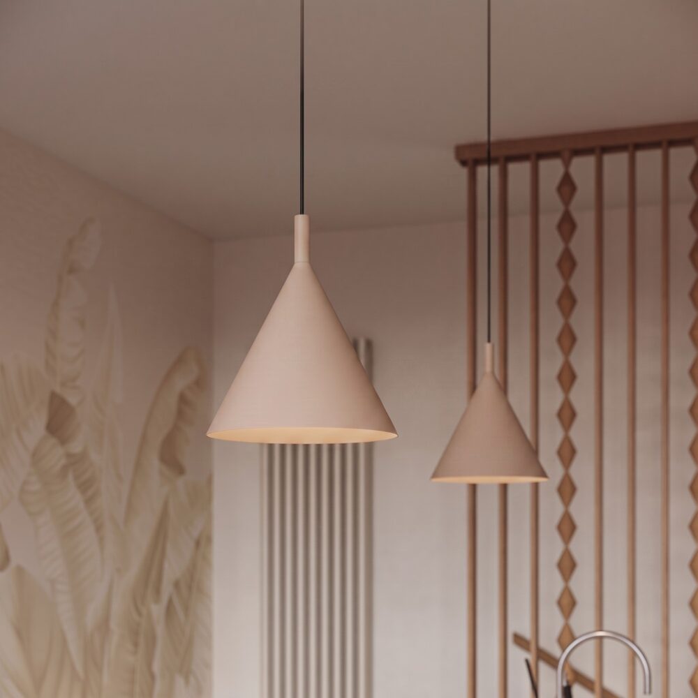 Lampa wisząca NOX 25 taupe