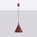 Lampa wisząca NOX 25 burgund