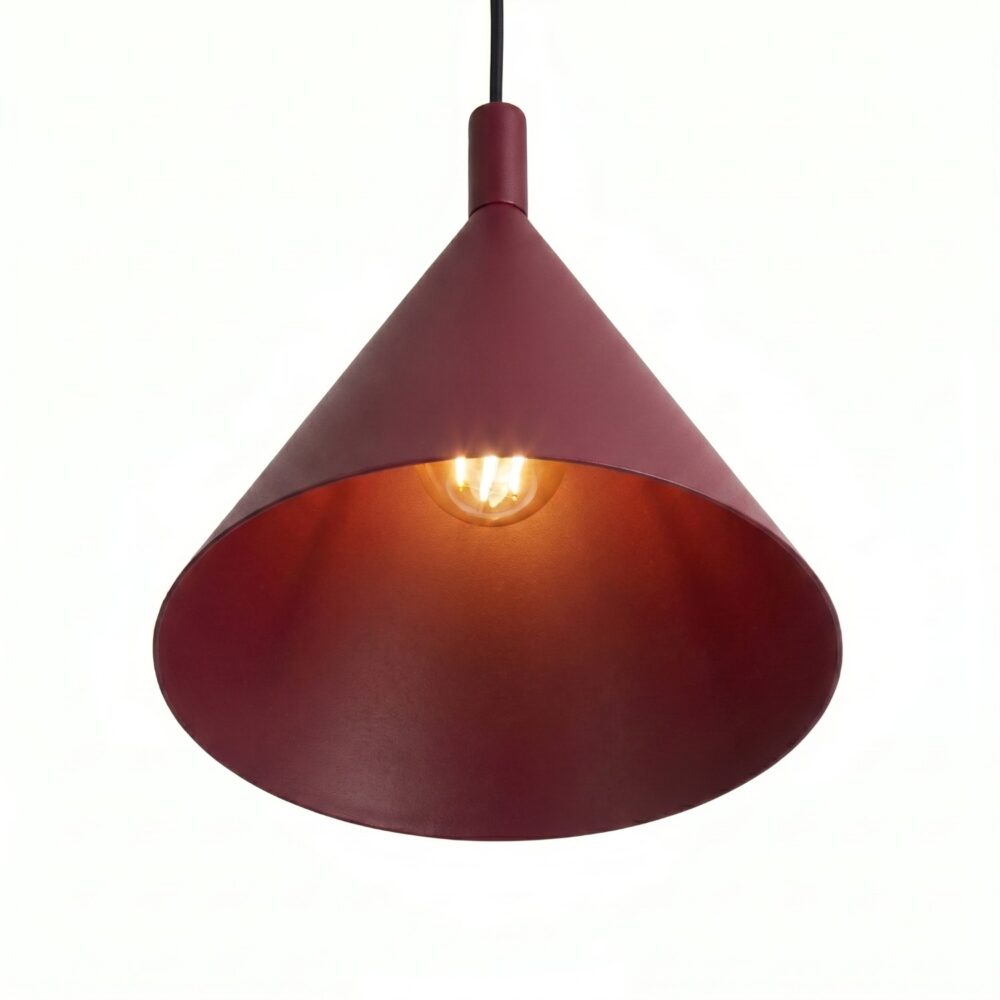 Lampa wisząca NOX 25 burgund