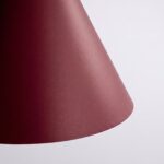 Lampa wisząca NOX 25 burgund