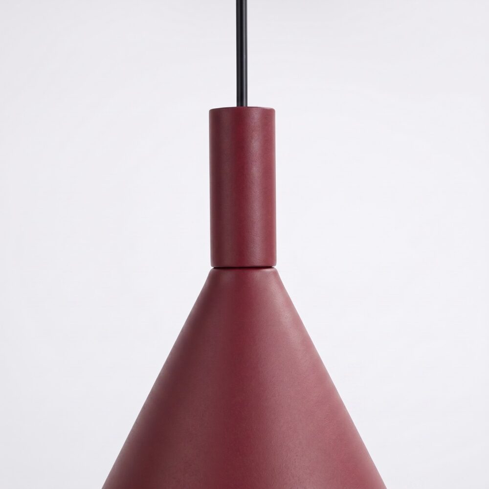 Lampa wisząca NOX 25 burgund