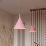 Lampa wisząca NOX 25 różowa