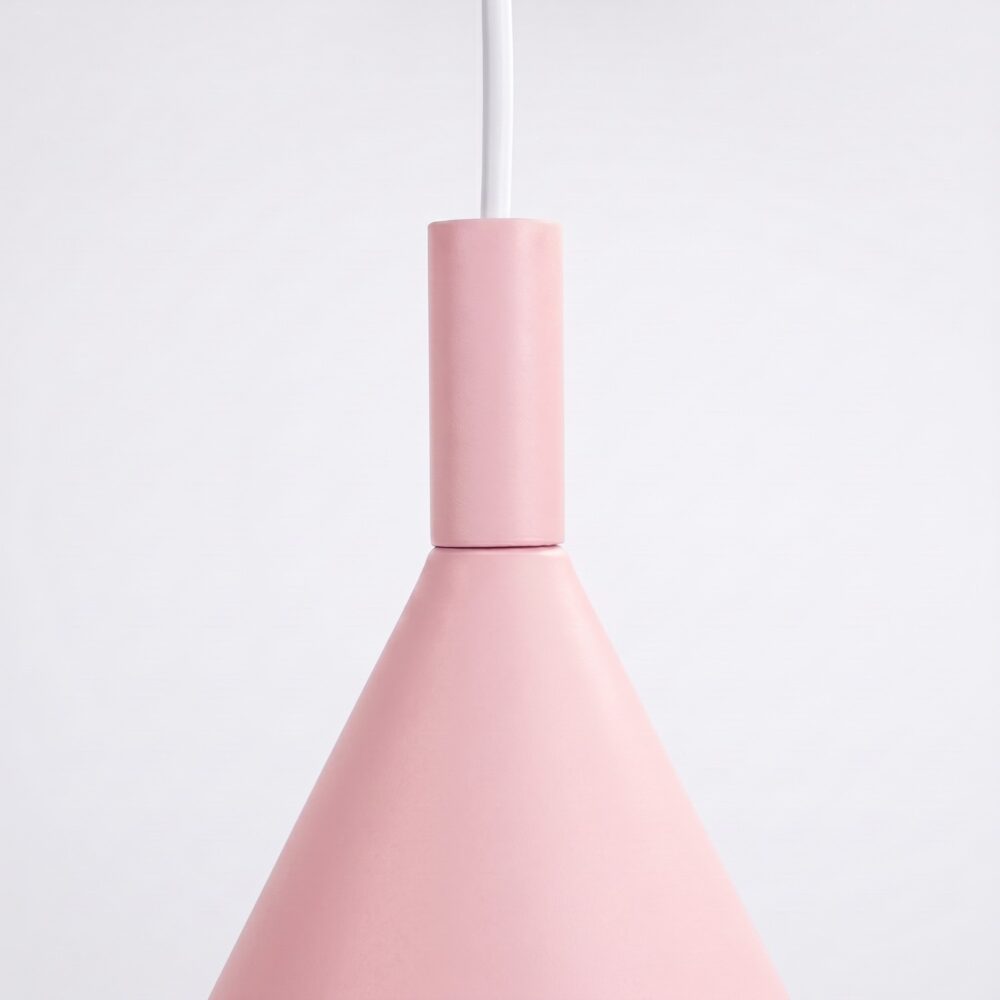 Lampa wisząca NOX 25 różowa