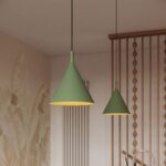 Lampa wisząca NOX 25 szałwiowa