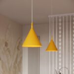 Lampa wisząca NOX 25 żółta