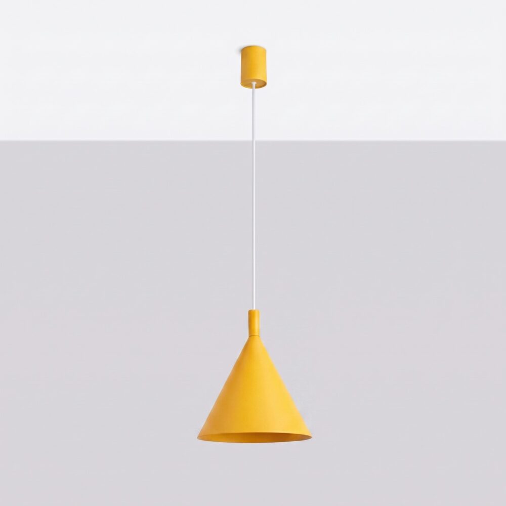 Lampa wisząca NOX 25 żółta