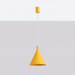 Lampa wisząca NOX 25 żółta