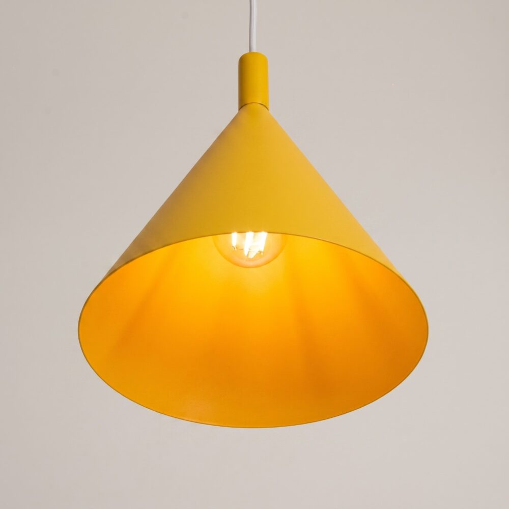 Lampa wisząca NOX 25 żółta