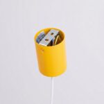 Lampa wisząca NOX 25 żółta
