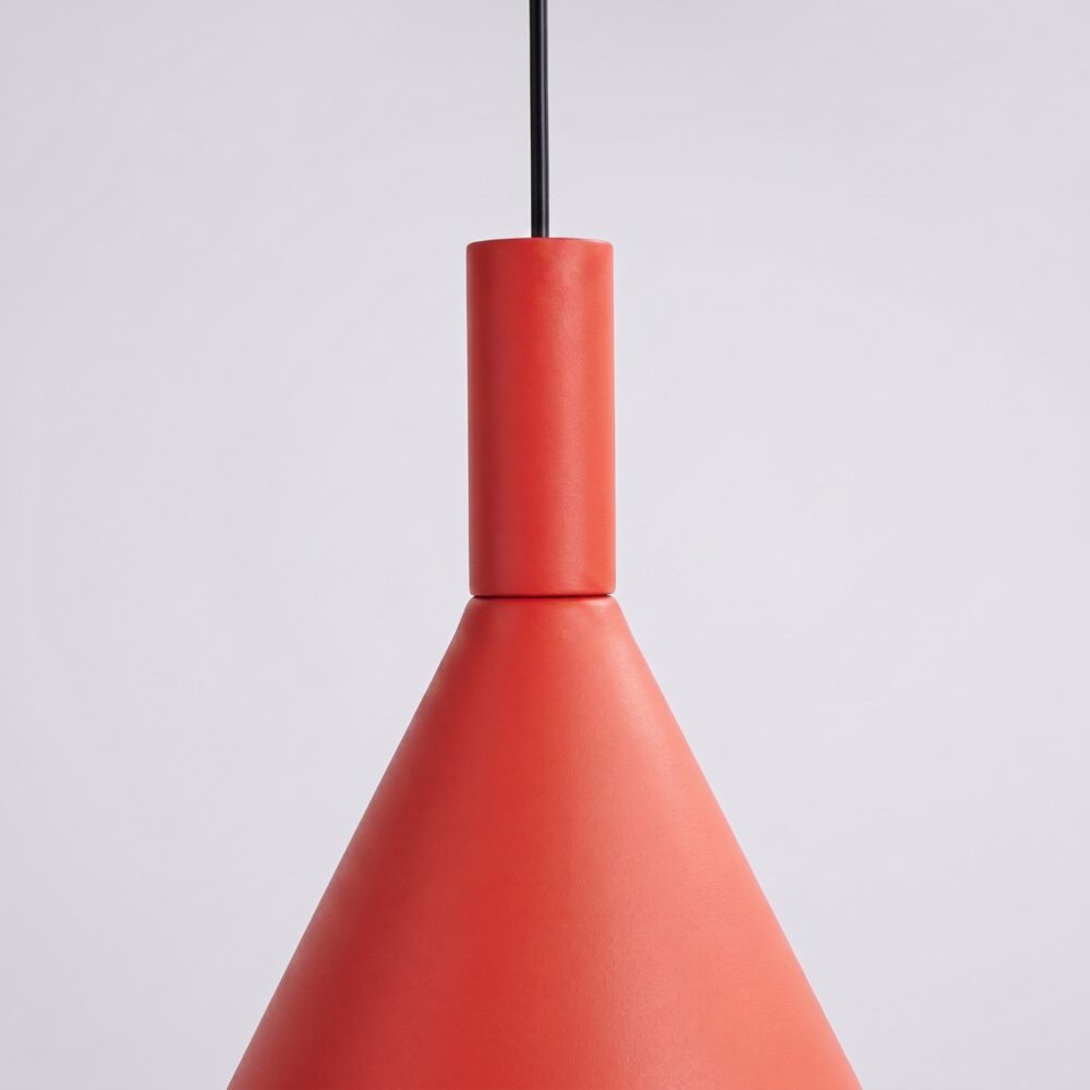 Lampa wisząca NOX 25 czerwona