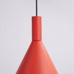 Lampa wisząca NOX 25 czerwona