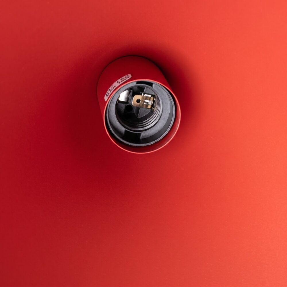 Lampa wisząca NOX 25 czerwona