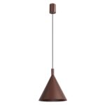Lampa wisząca NOX 25 brązowa