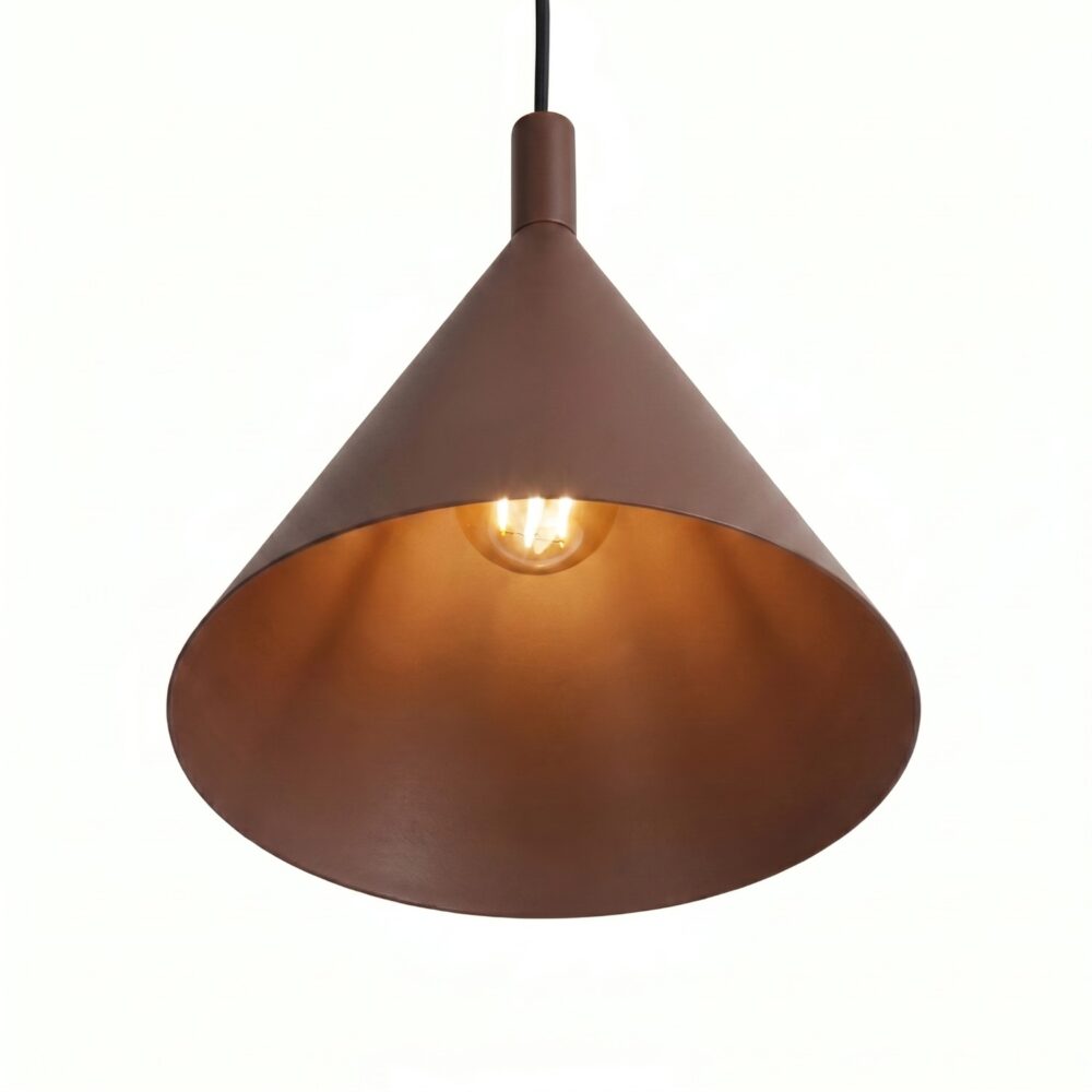 Lampa wisząca NOX 25 brązowa