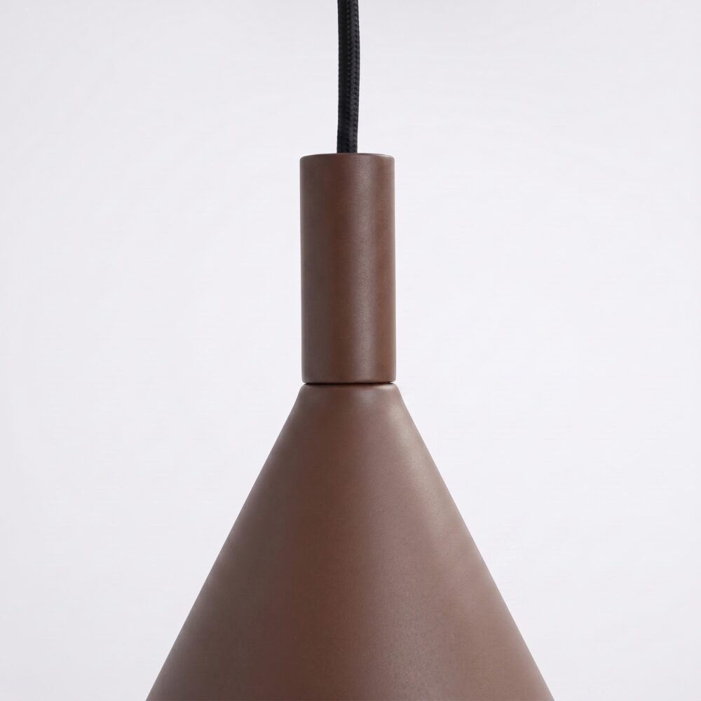 Lampa wisząca NOX 25 brązowa