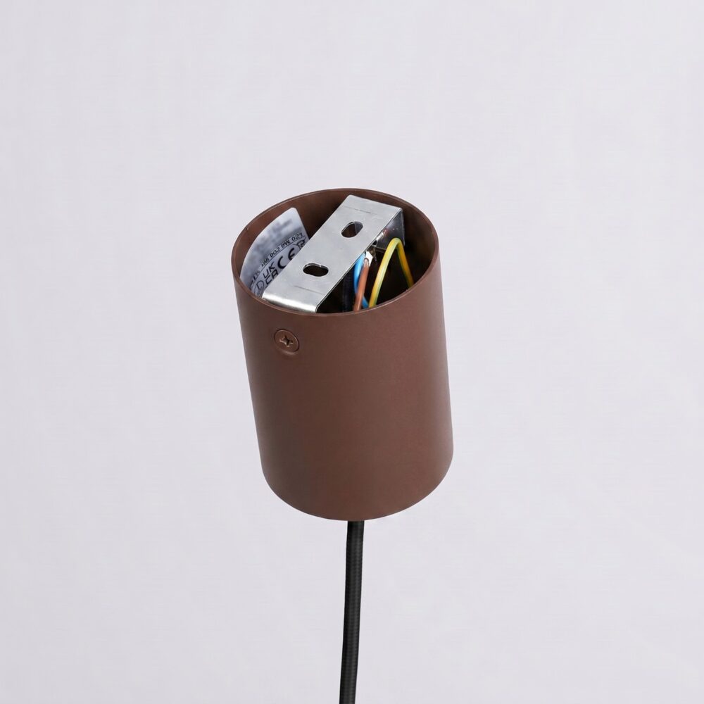 Lampa wisząca NOX 25 brązowa