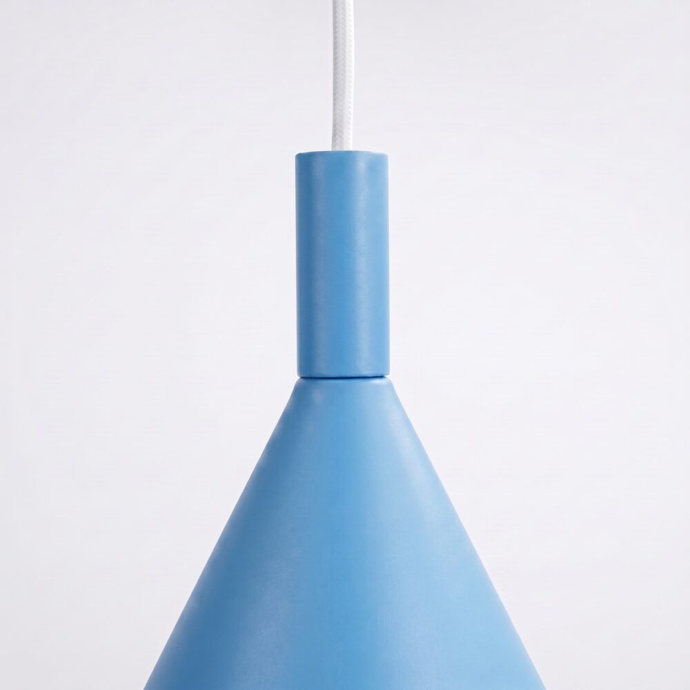 Lampa wisząca NOX 25 błękitna