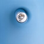 Lampa wisząca NOX 25 błękitna